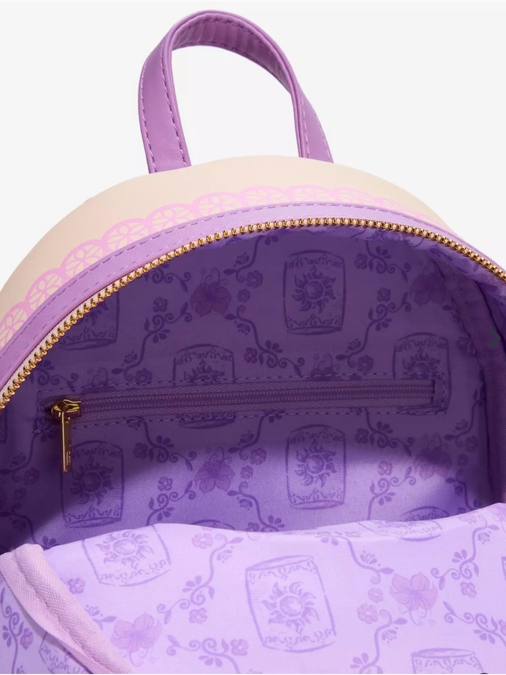 Loungefly Disney Tangled Rapunzel Sketched Mini Backpack — BoxLunch Exclusive - Picture 5 of 5
